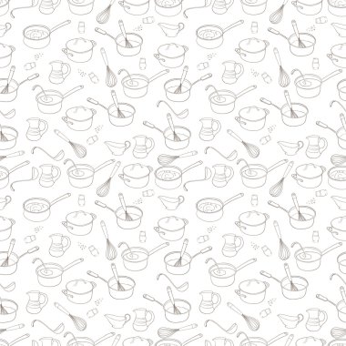 Mutfak ev tasarım sorunsuz arka plan doku deseninin