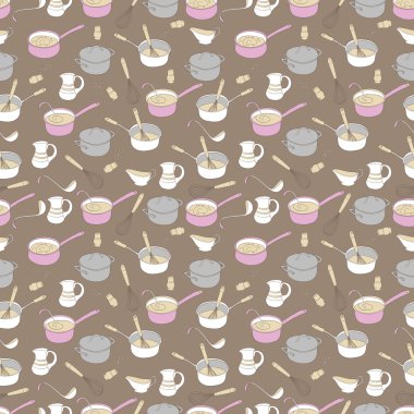 Mutfak ev tasarım sorunsuz arka plan doku deseninin