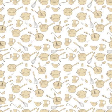 Mutfak ev tasarım sorunsuz arka plan doku deseninin