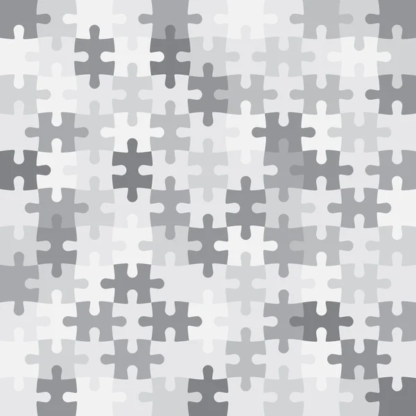 퍼즐 조각 흑백 모자이크 서식 파일 로열티 프리 스톡 일러스트레이션