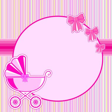 doğumda bir kız için çocuk çerçeve