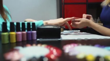 tırnak cilası ve Lehçe bokeh için ekran
