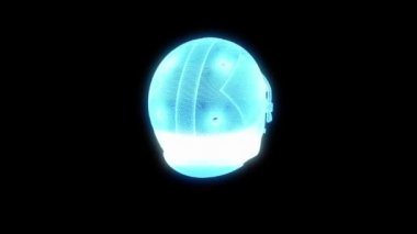 Futbol kask Hologram