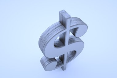 Şık dolar işareti hareket