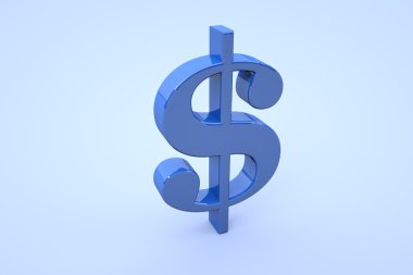 Şık dolar işareti hareket