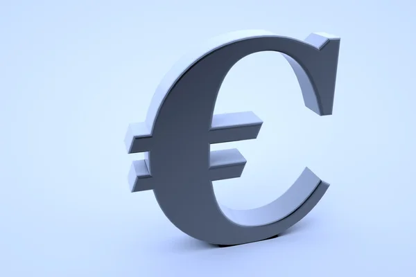 3D Euro in Motion — Stock Photo, Image