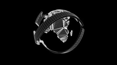 Tel çerçeve animasyon dünya