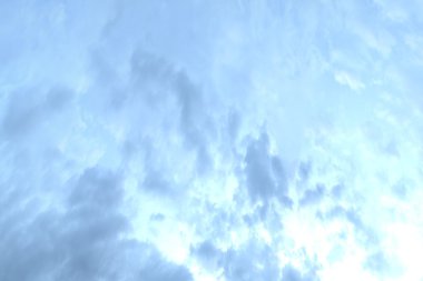 Gökyüzü bulutlu hareket. Güzel 3d render