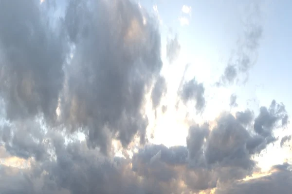 모션에서 구름과 하늘입니다. 멋진 3d 렌더링 — 스톡 사진