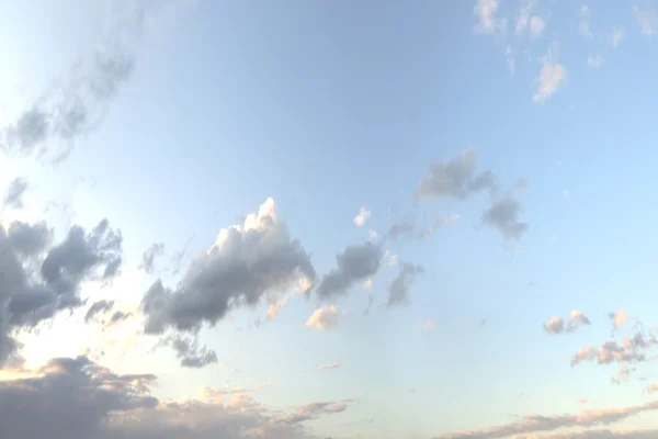 Himmel mit Wolken in Bewegung. schönes 3D-Rendering — Stockfoto