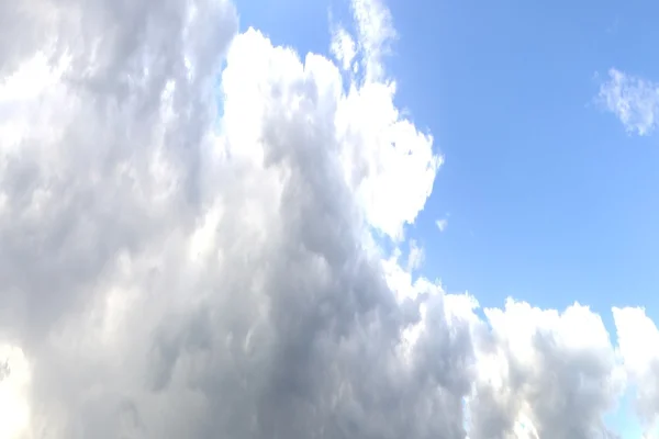 Niebo z chmurami w ruchu. Ładne renderowania 3d — Zdjęcie stockowe