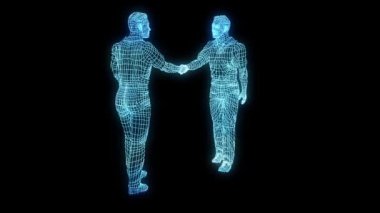 İnsan dijital Hologram