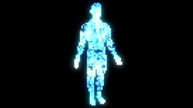 İnsan dijital Hologram