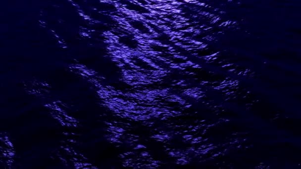 Океан плывет в движении — стоковое видео