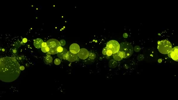 Particules Bokeh brillantes 