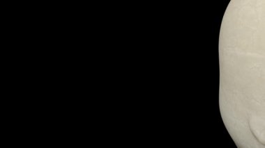 gerçekçi halloween kafatası