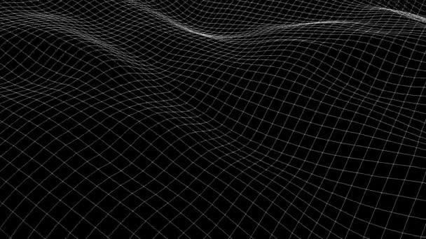 Wireframe em movimento — Vídeo de Stock