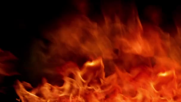 Požární Fireexplosion v pohybu — Stock video