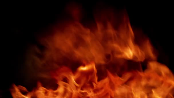 Fuego Explosión en movimiento — Vídeo de stock