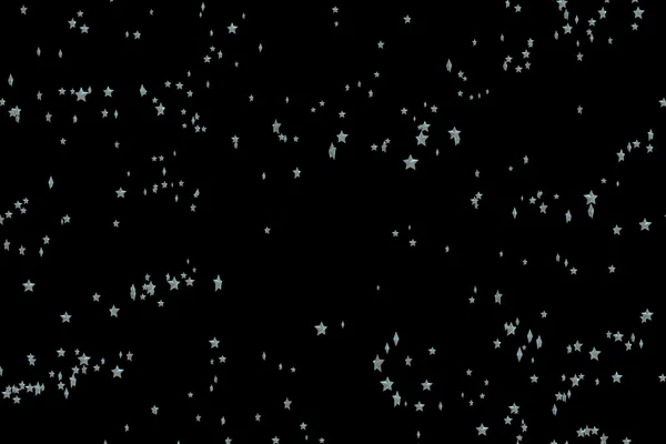 Masse weißer Sterne — Stockfoto