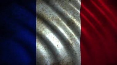 Fransa bayrağı hareket