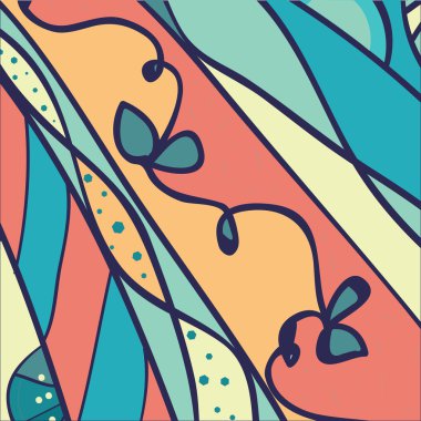 Vektör arka plan. Vintage.