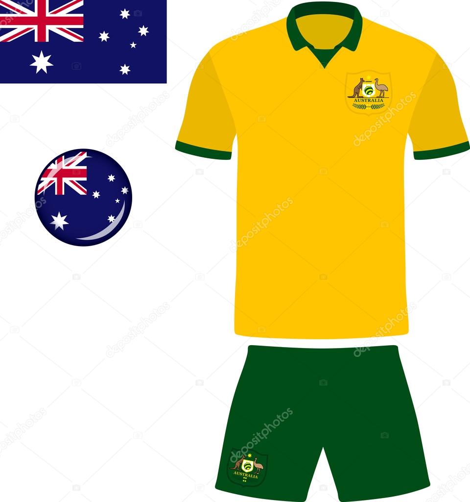 Australia Football Jersey Icon