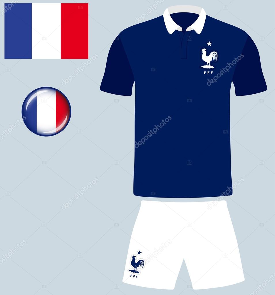 France Football Jersey Icon