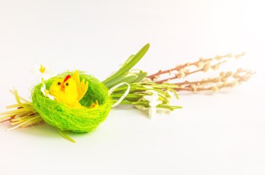 metin alanı ile Paskalya kartı