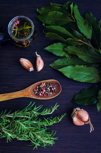 Выбор трав и специй
