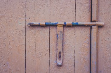 Eski kırmızı ahşap doku