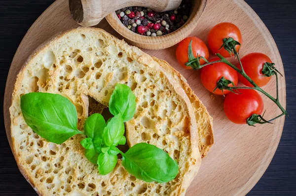 Italian dried bread Friselle — Stock Photo, Image