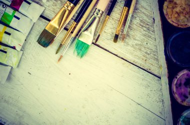 Sanatçı Boyası Fırçaları