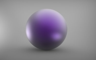 arka plan ile 3D render Küre