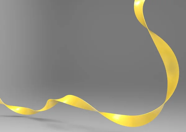 3D render şerit arka plan üzerinde