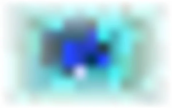 Color Abstracto Fondo Borroso Azul Celeste Manchas Aleatorias Tidewater Green — Vector de stock