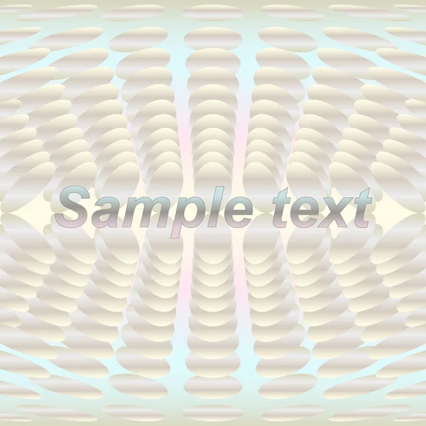 Soyut hacimsel inci oval nazik degrade arkasında izole