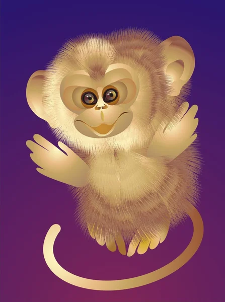 새 해 원숭이 — 스톡 사진