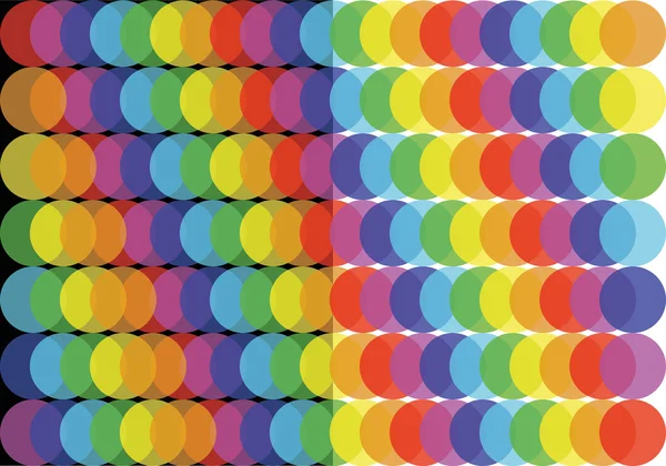 Gökkuşağı topu desen vektör arka plan