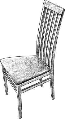 eski ahşap sandalye