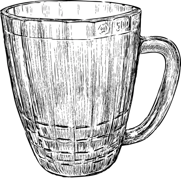 Caneca de cerveja grande — Vetor de Stock