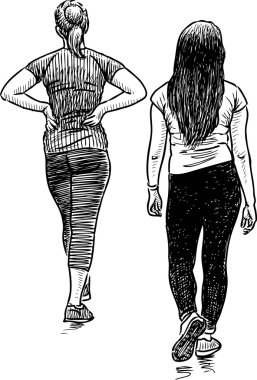 kız öğrencilerin spor classec