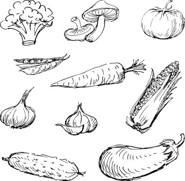 El yapımı sebzeler