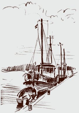 gemi, iskele
