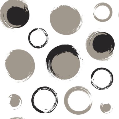 Grunge daireler beyaz arka plan üzerinde