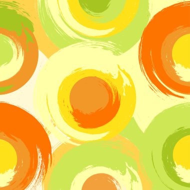 Büyük grunge rengarenk daireler 