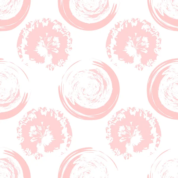 Roze vlekken op witte achtergrond — Stockvector