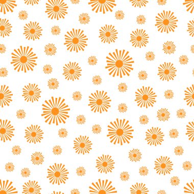 Yeşilimsi renkte çiçek geometrik desenli