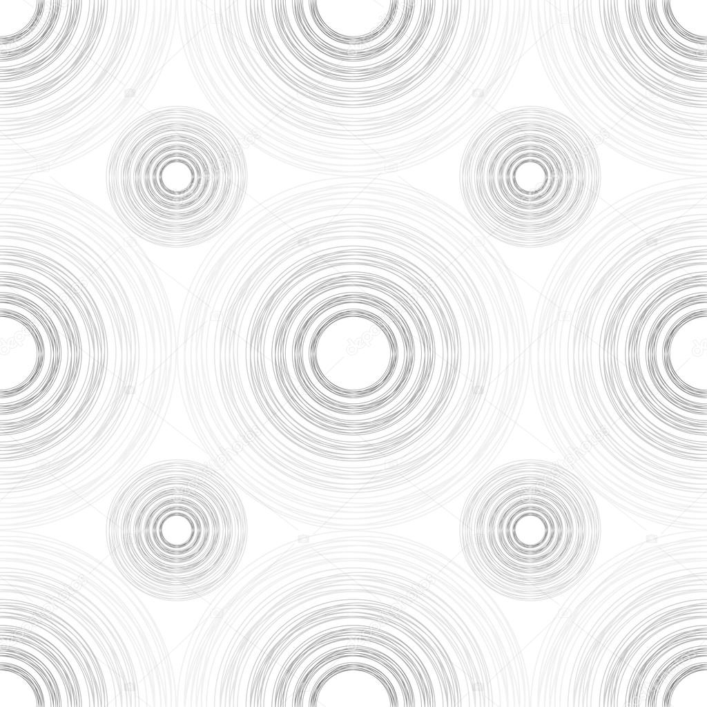 Large and Small Light and Dark Grey Gradient Circles of Multiple