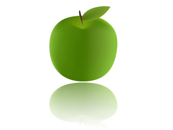 Vektör gerçekçi elma.